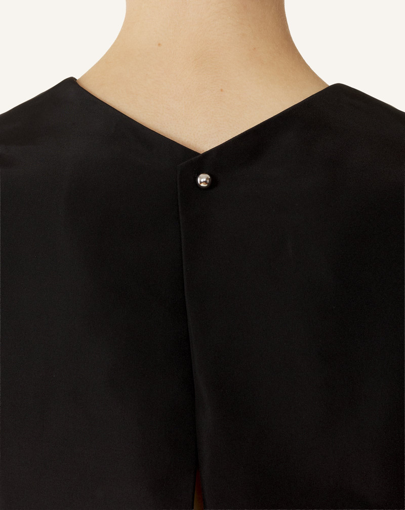 SILK FAILLE CROPPED TOP 5