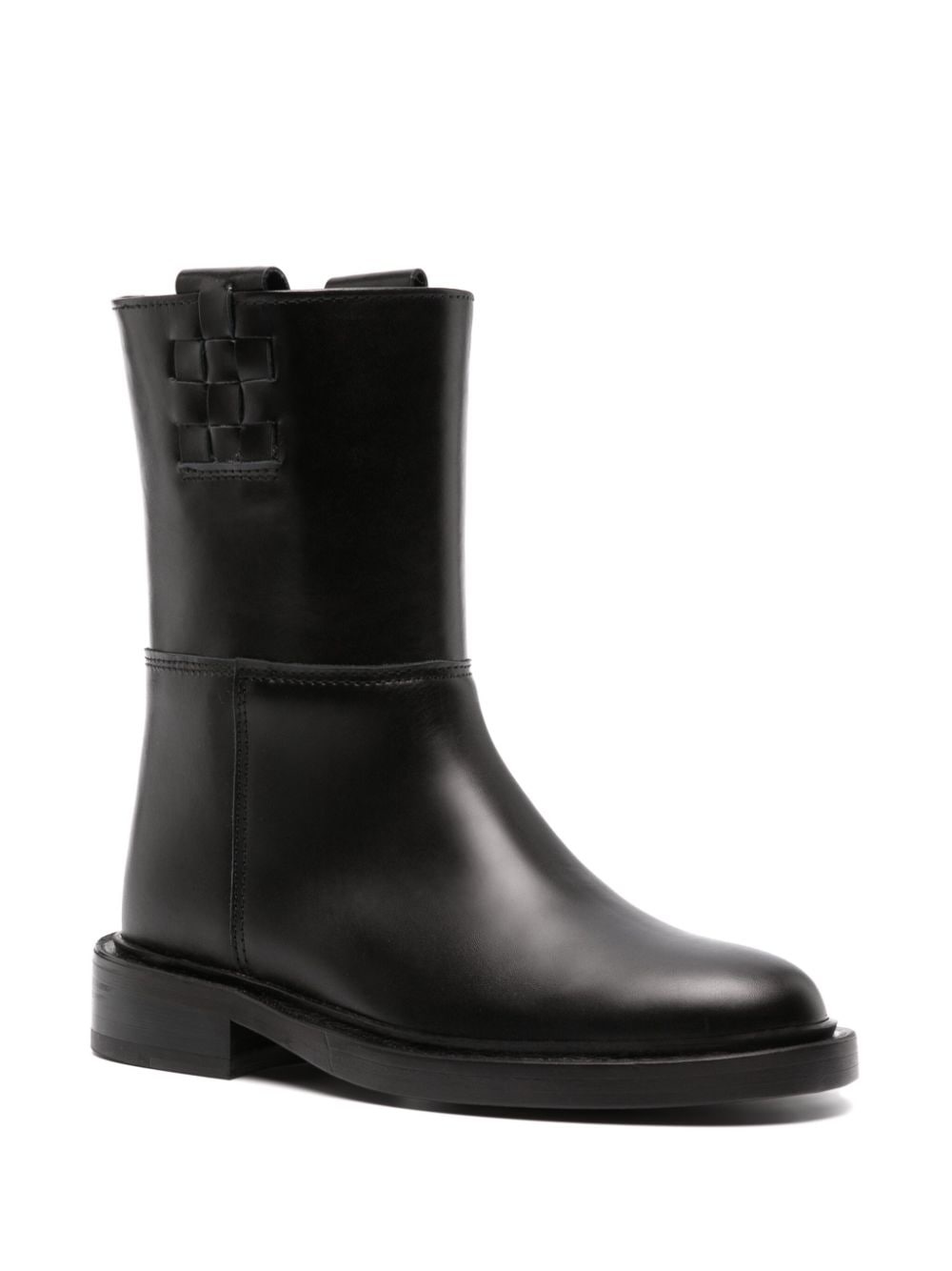Anella interwoven-detail leather boots - 2