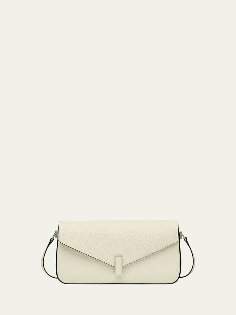 Iside Flap Leather Shoulder Bag 1