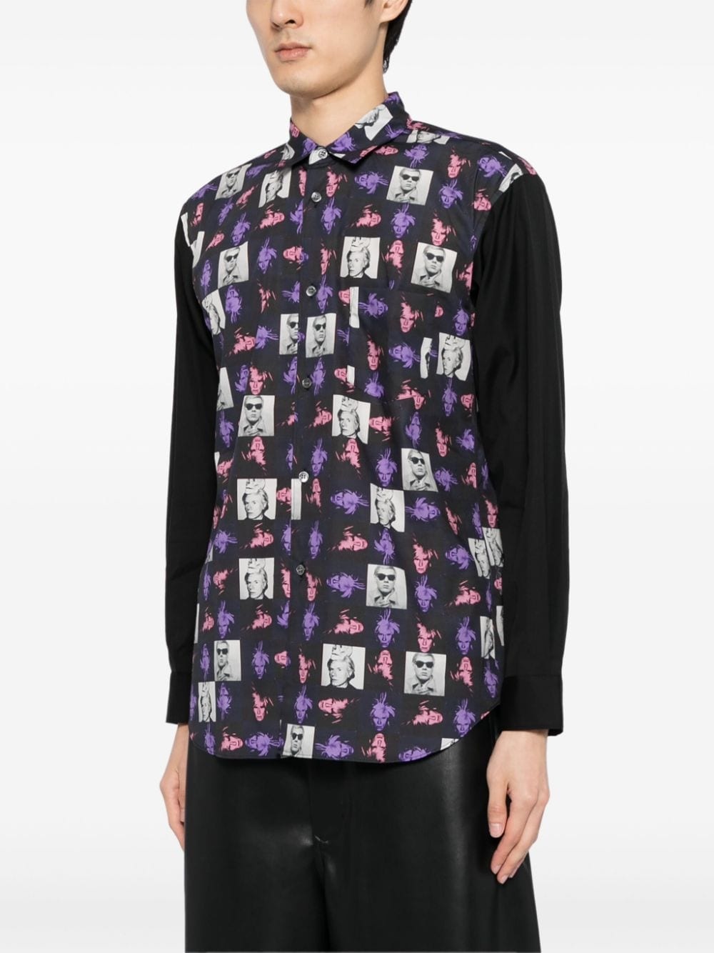 x Andy Warhol Self Portrait cotton shirt - 3