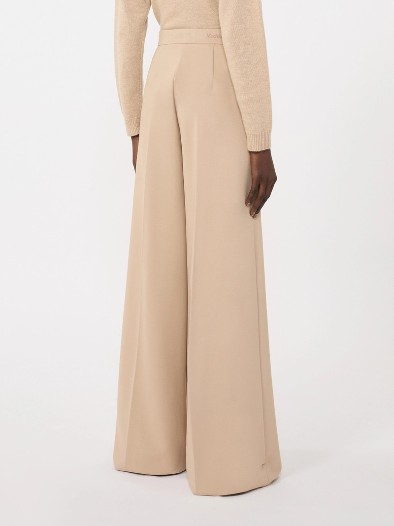 TAVERNA Compact jersey trousers - ALBINO 4