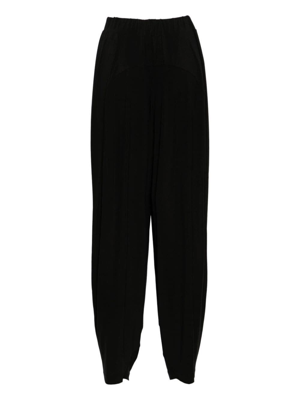 Issey Miyake Women Drape Jersey 46 Pants - 2