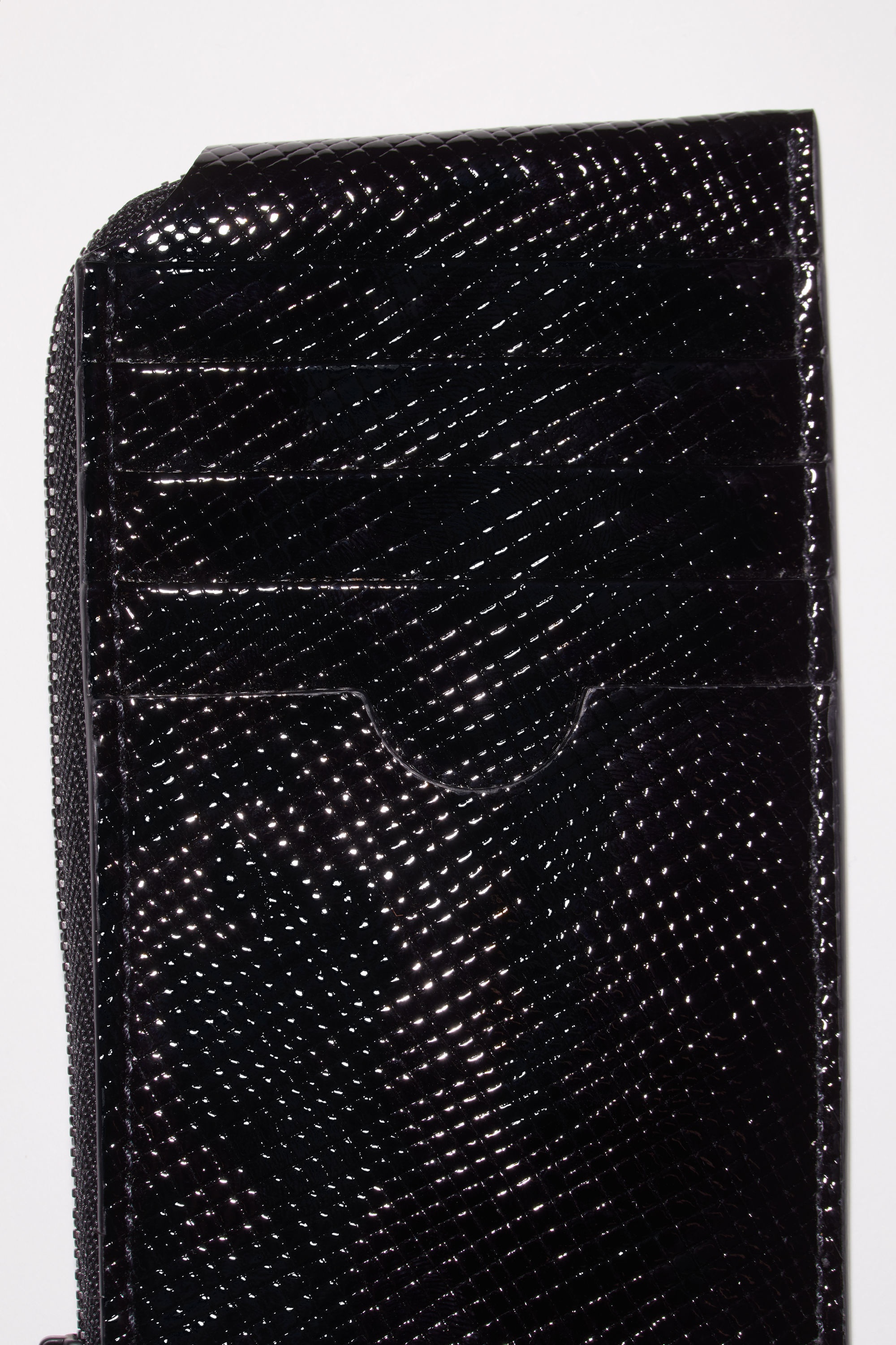 Zippered wallet - Black - 5