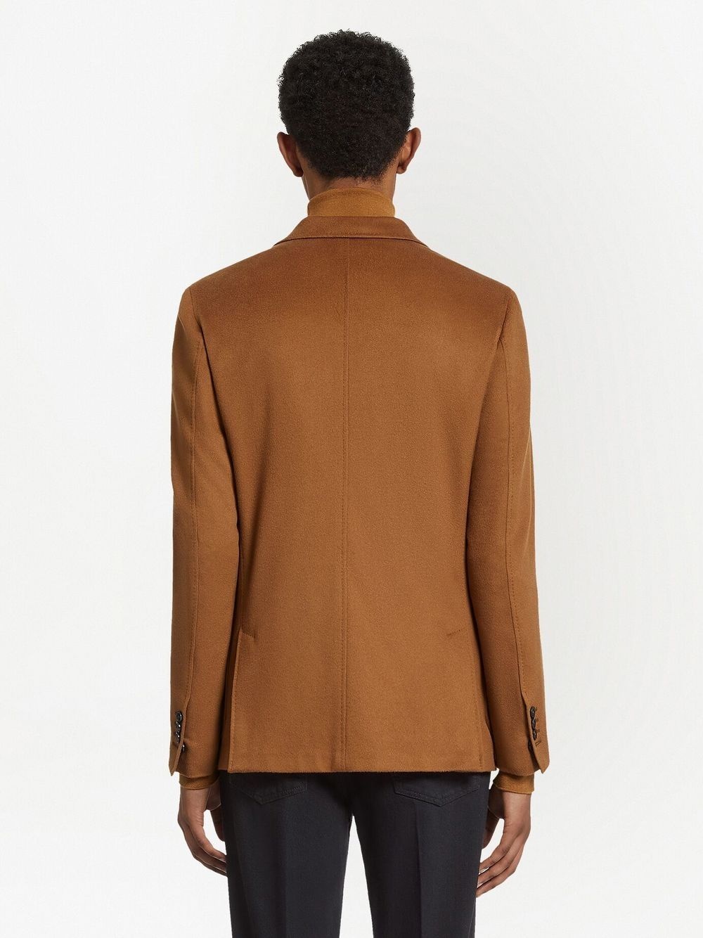 Oasi single-breasted cashmere blazer - 4