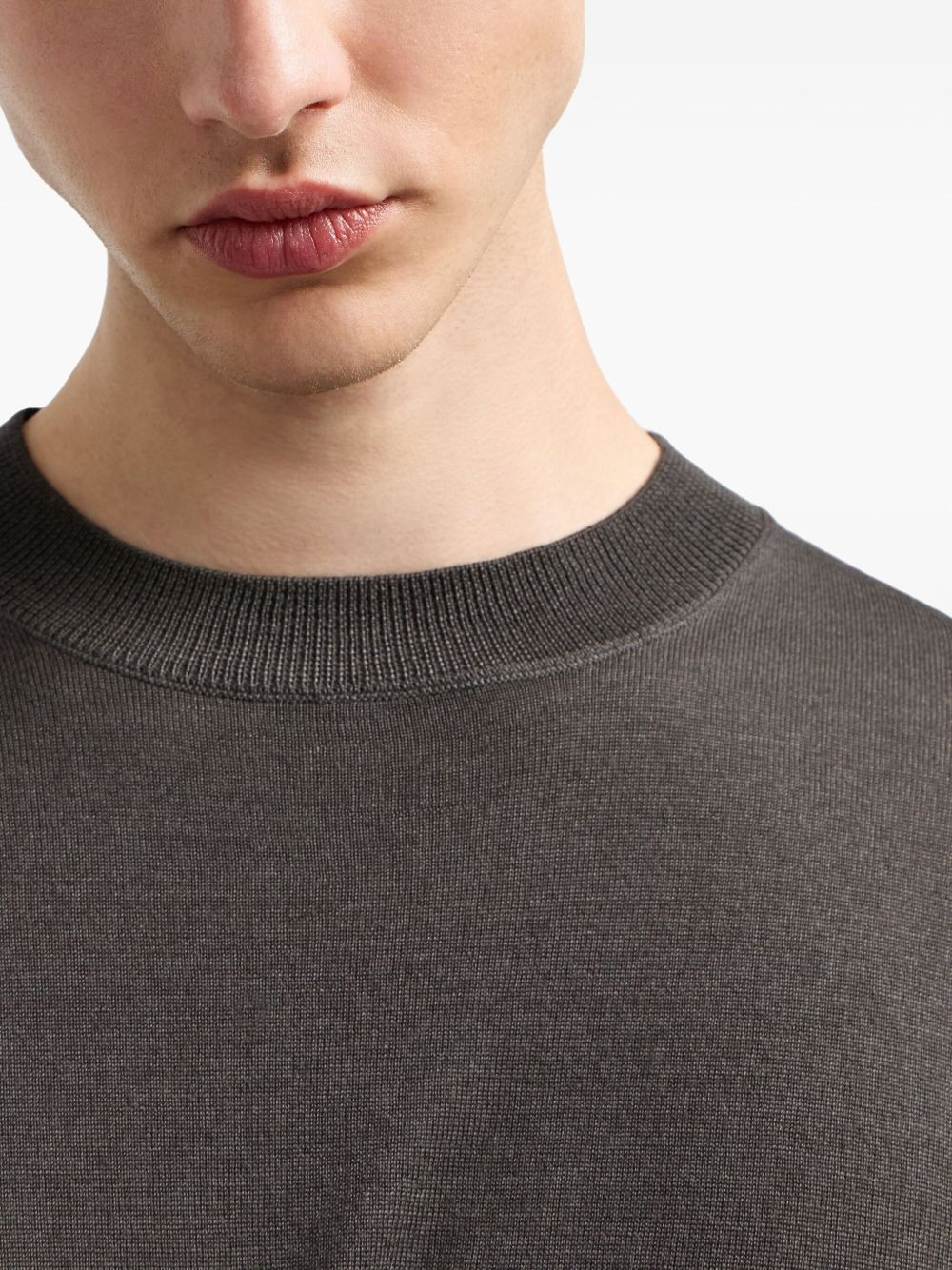 crew-neck wool sweater - 5
