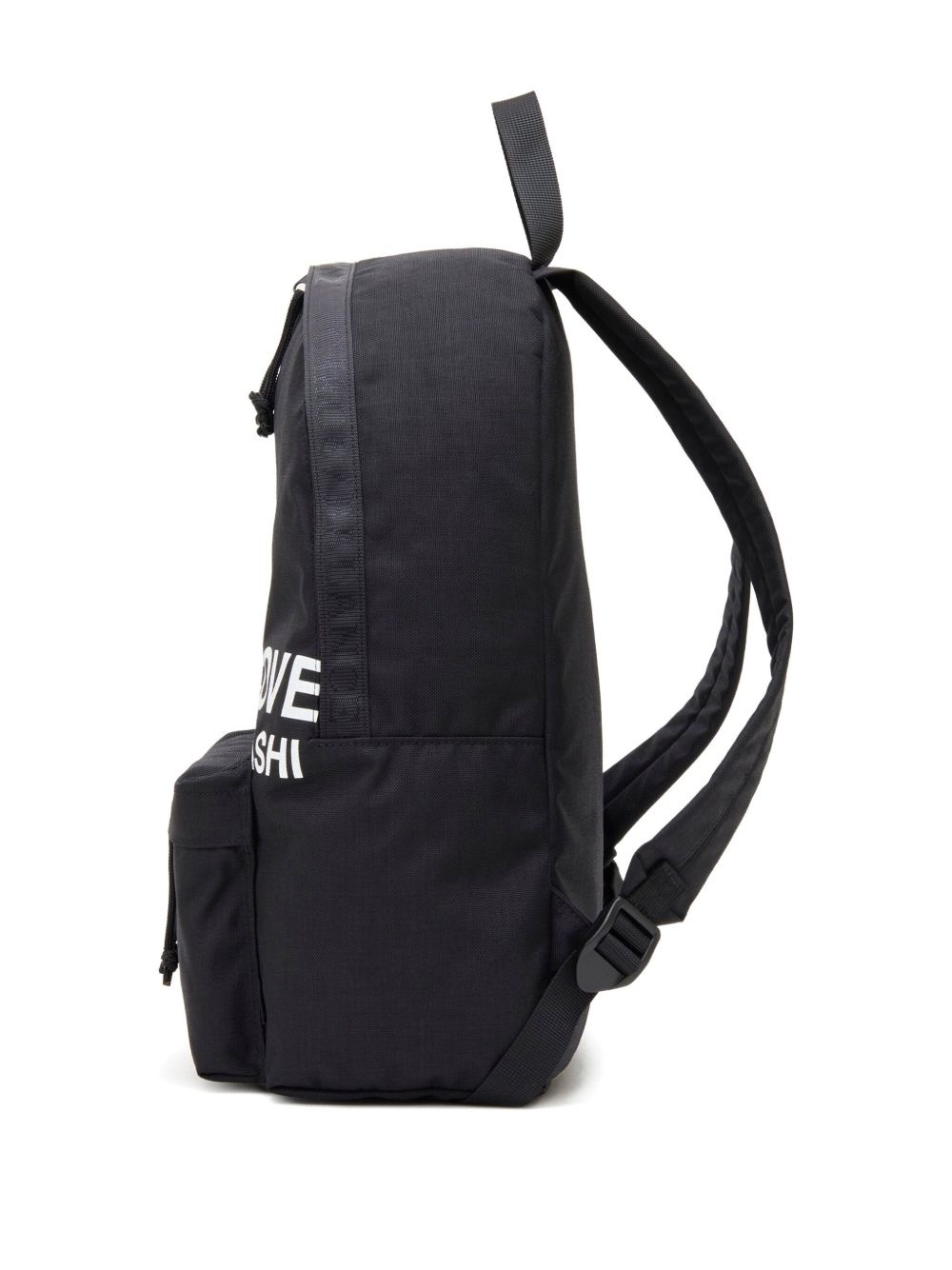 logo-print backpack - 3