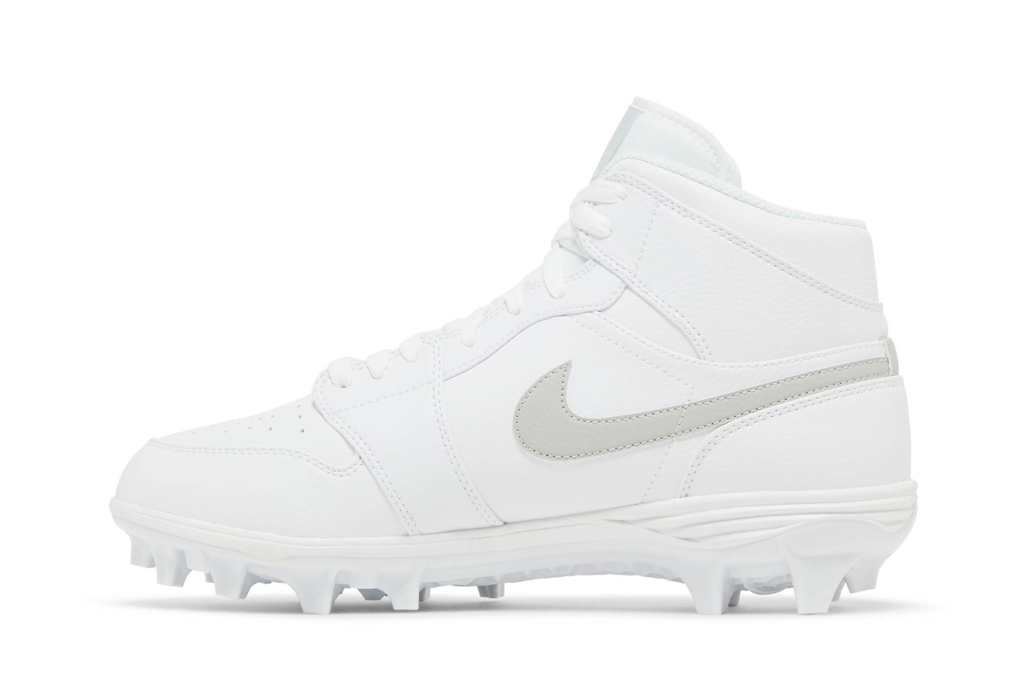Jordan 1 Mid TD Cleat 'Grey Fog' - 3