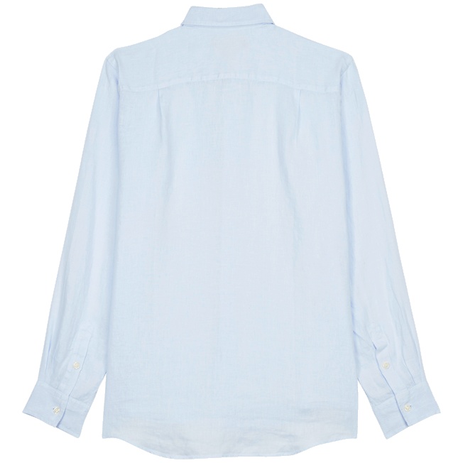 Men Linen Shirt Solid - 2