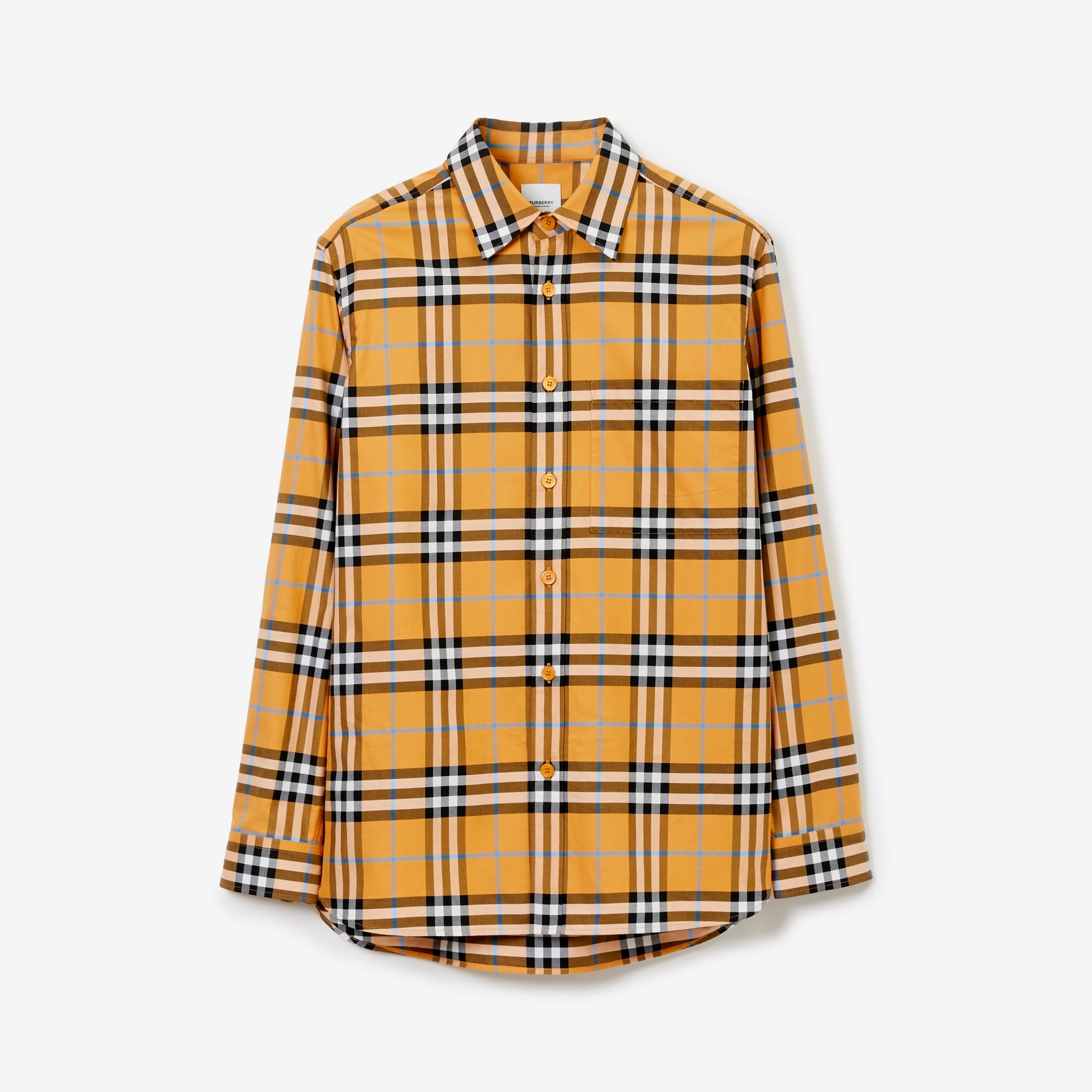 Check Cotton Shirt - 1