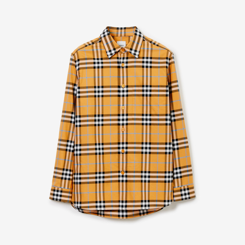 Check Cotton Shirt 1