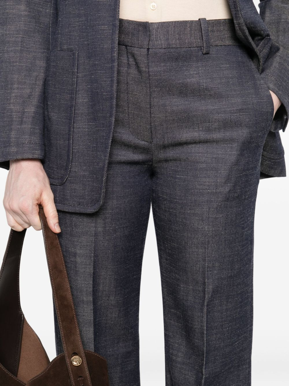 straight-leg trousers - 5