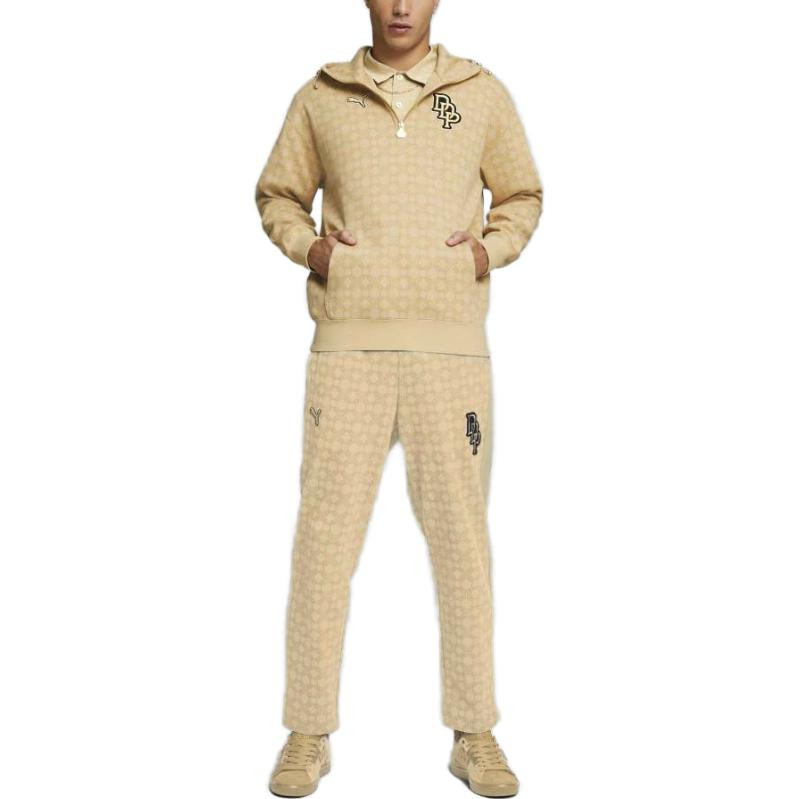 PUMA X Dapper Dan Hoodies 'Beige' 539806-89 - 3