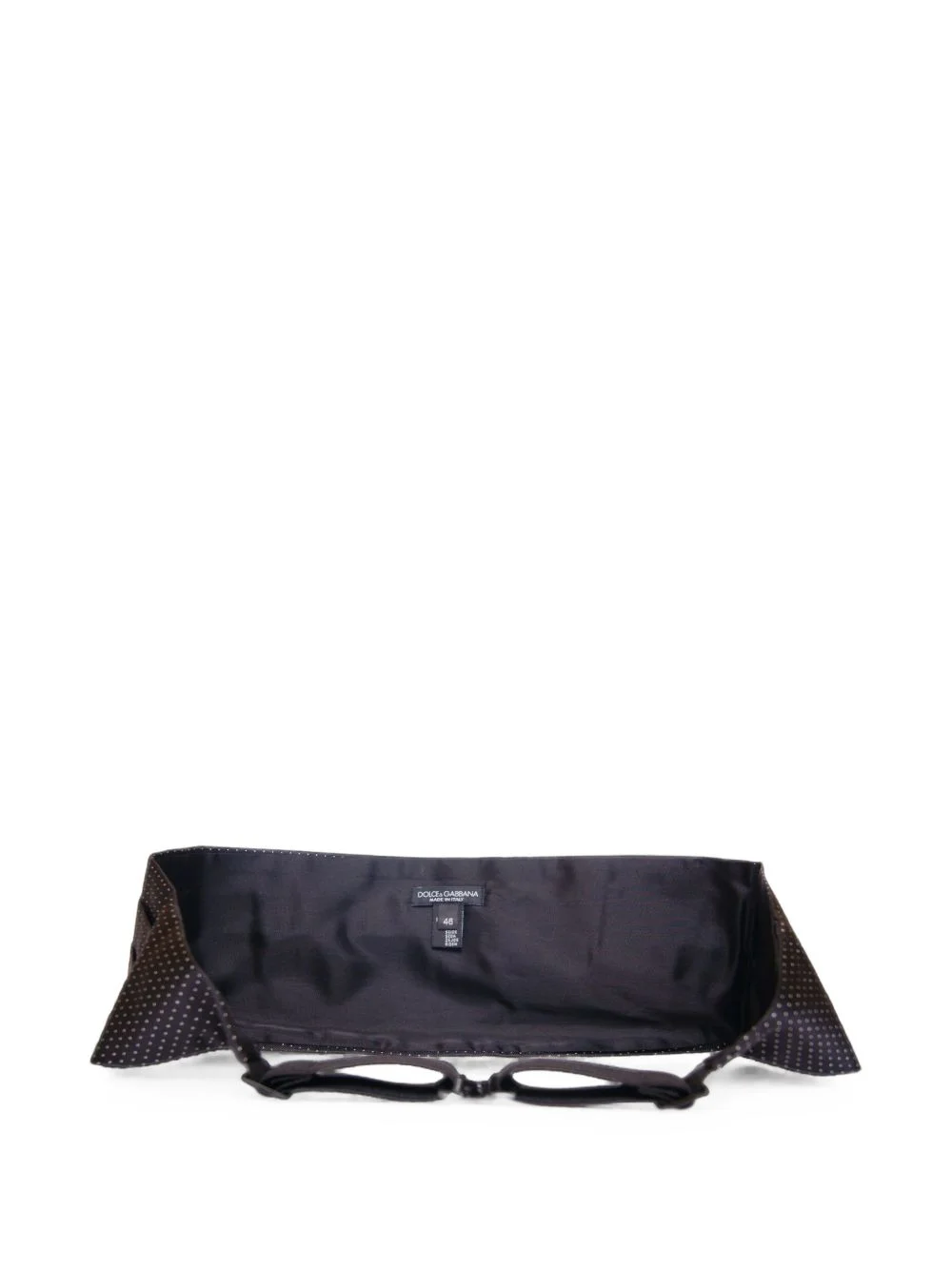 polka-dot pleated cummerbund - 1