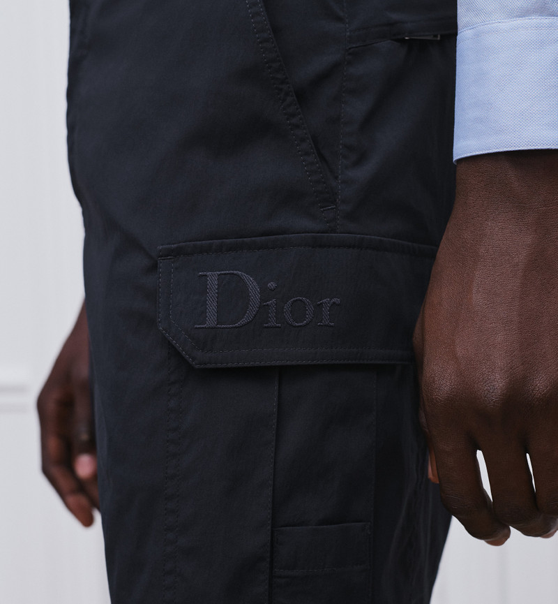 Cargo Shorts with Dior Embroidery 4