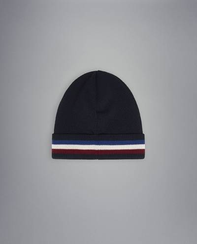Paul & Shark Wool beanie with iconic badge outlook