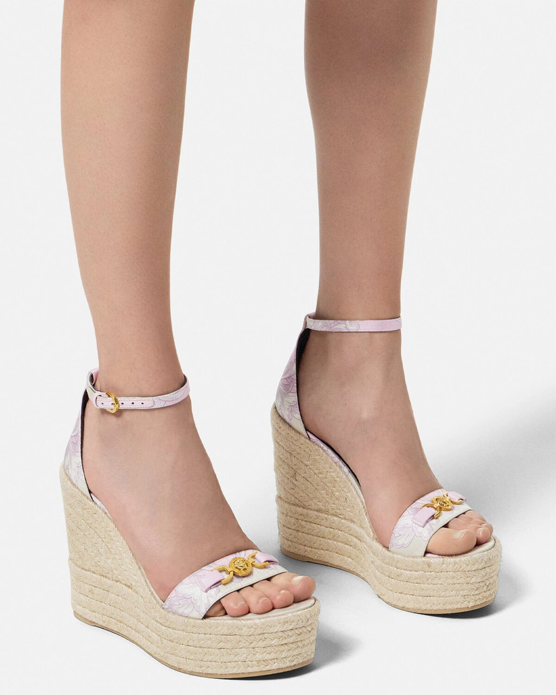 Barocco Medusa '95 Wedge Sandals 120 mm 3