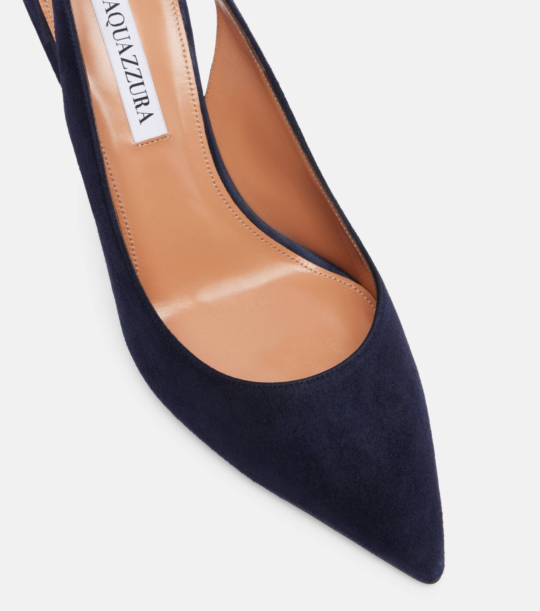 Bow Tie 85 suede pumps - 5