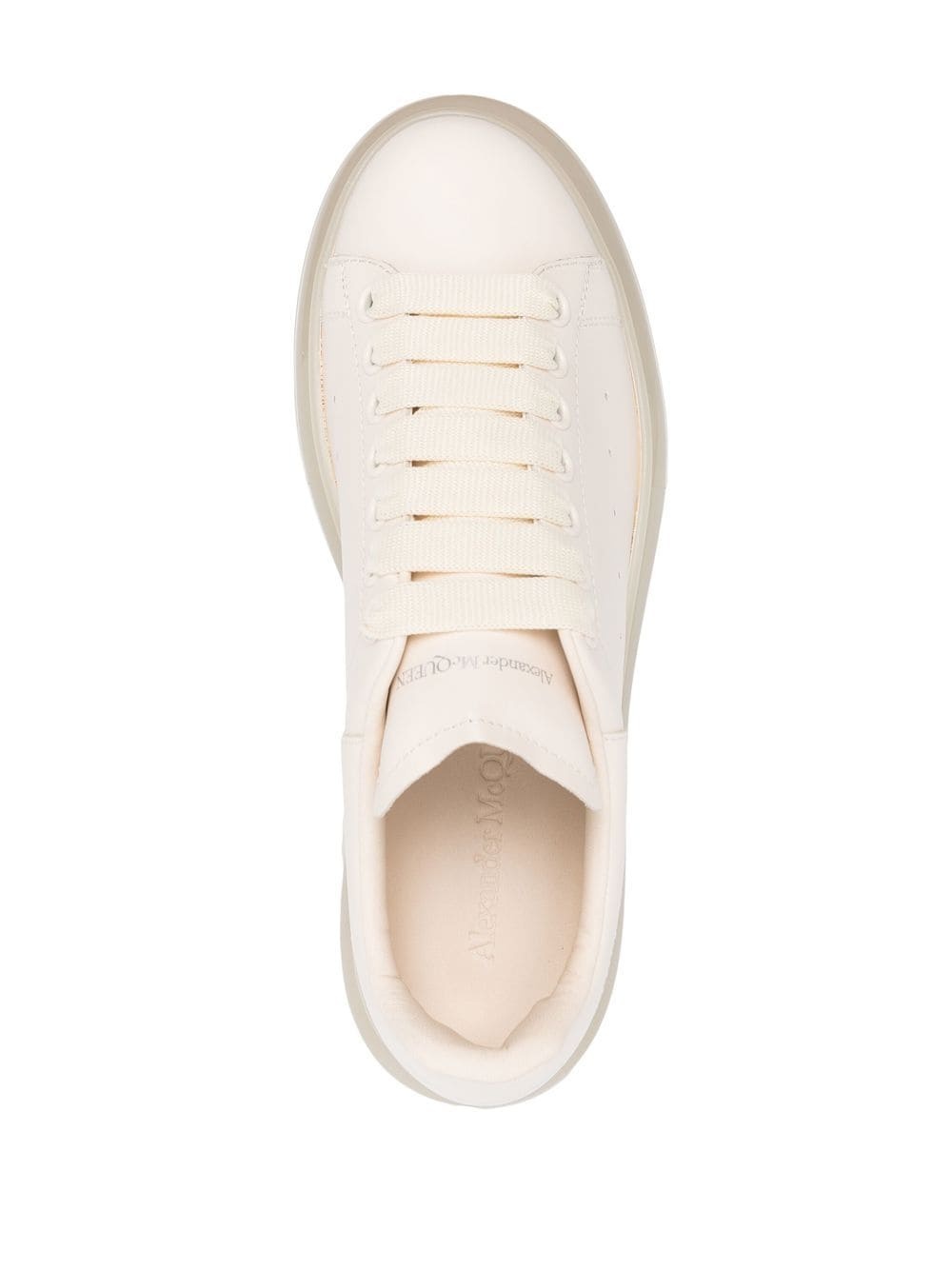 Oversized translucent-sole sneakers - 5