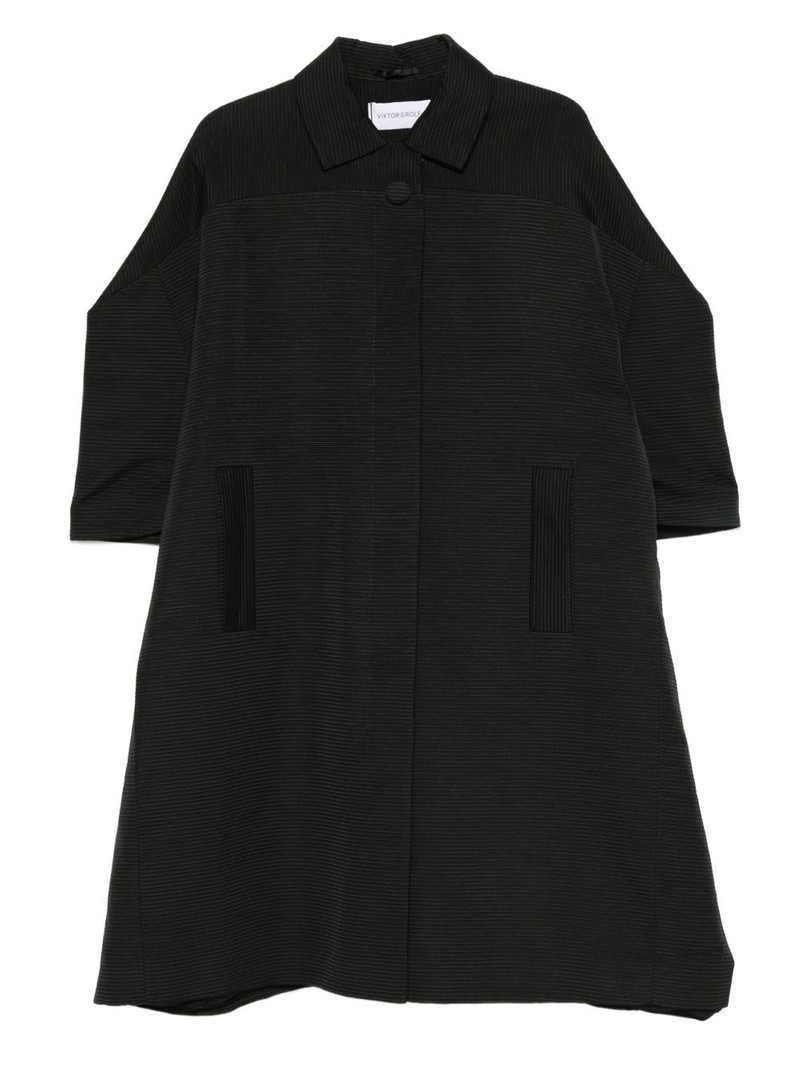 single-breasted coat 1