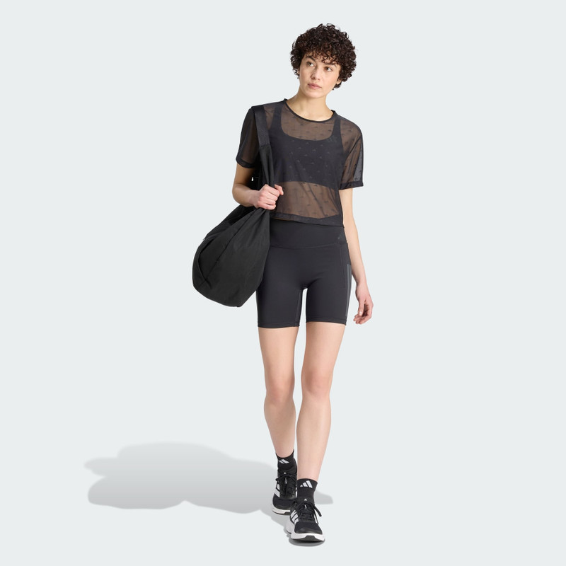 PrimeLift Essentials Workout Boxy Mesh T-Shirt 5