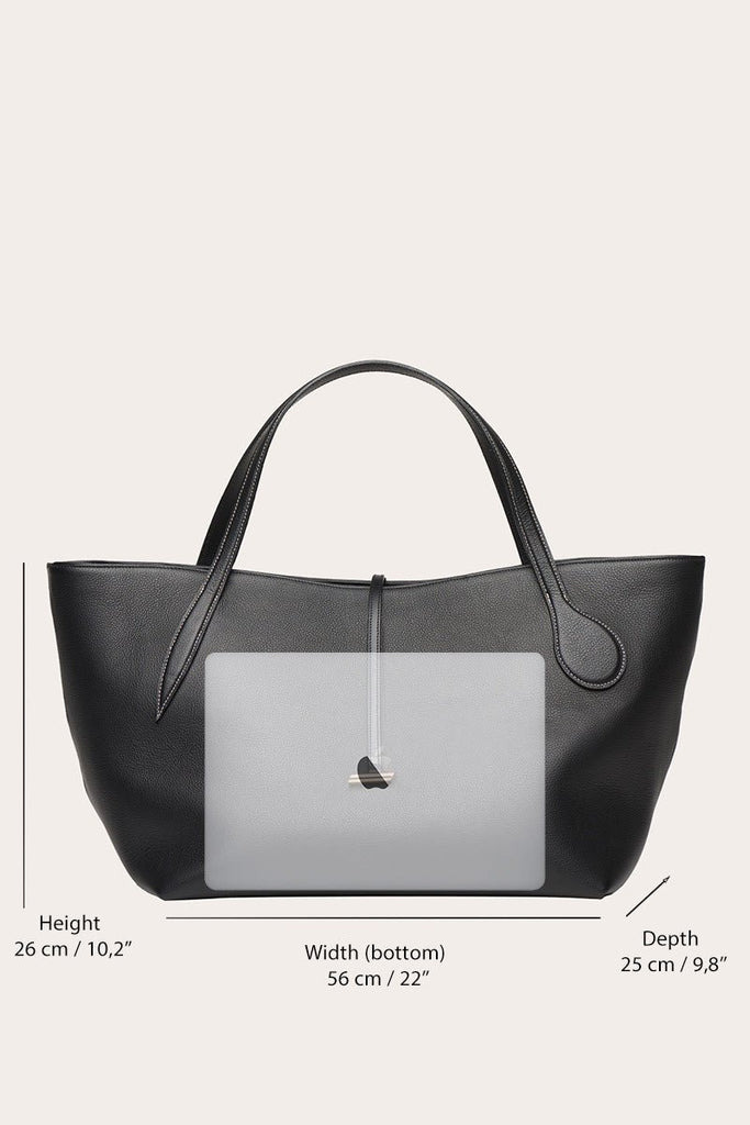 ZIP PENNE TOTE CANVAS - 3
