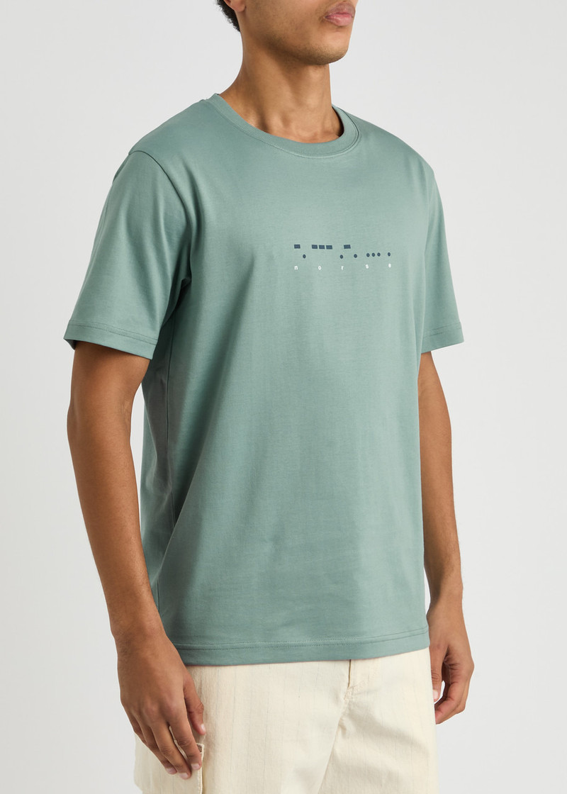 NORSE PROJECTS Norse Projects Johannes Printed Cotton T-shirt outlook