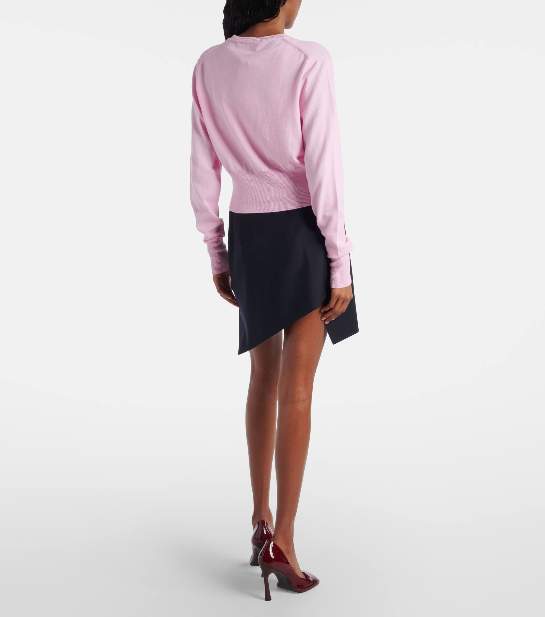 Orb cotton and cashmere cardigan - 3