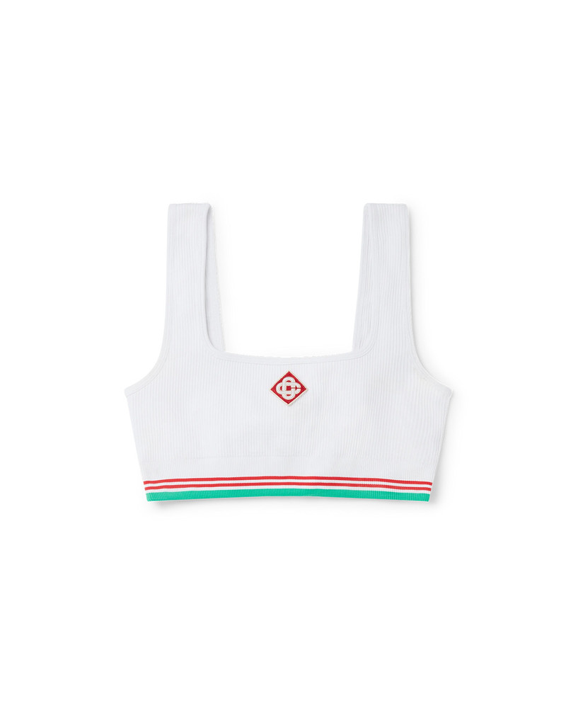 Seamless Ribbed Cycling Top 1