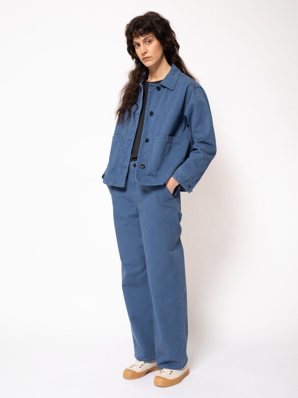 Weronica Jacket Twill Blue - 3