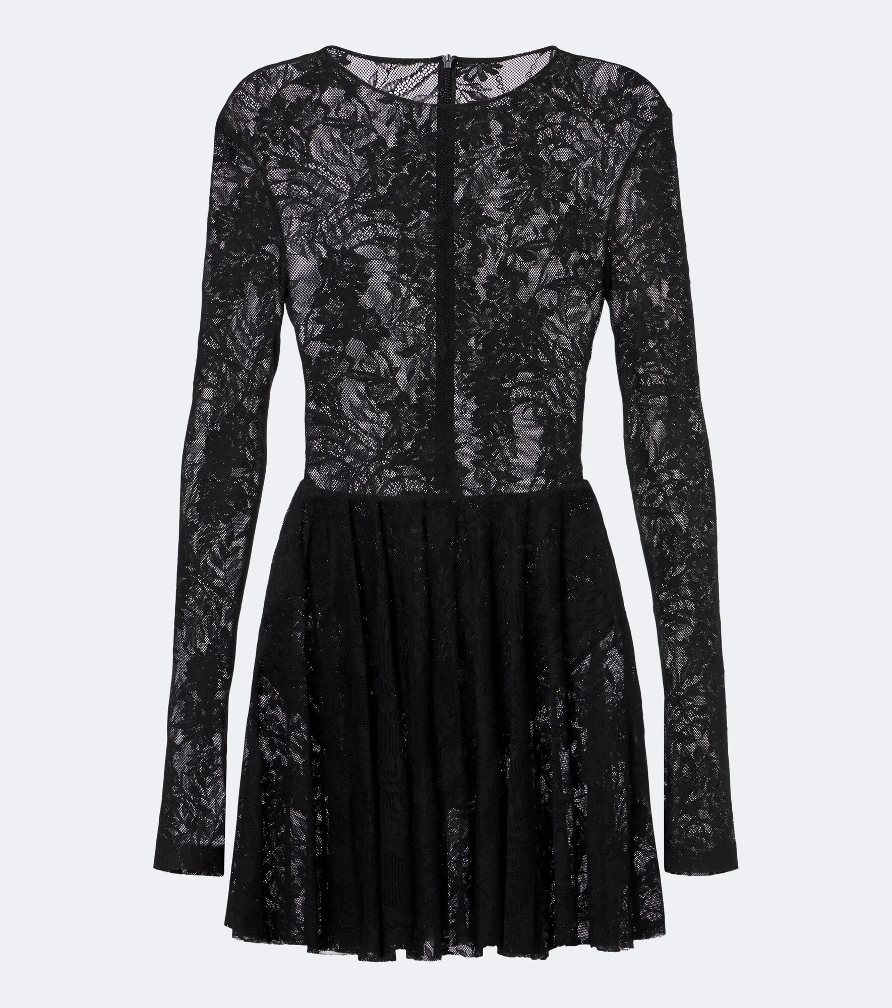 Sheer lace minidress - 1