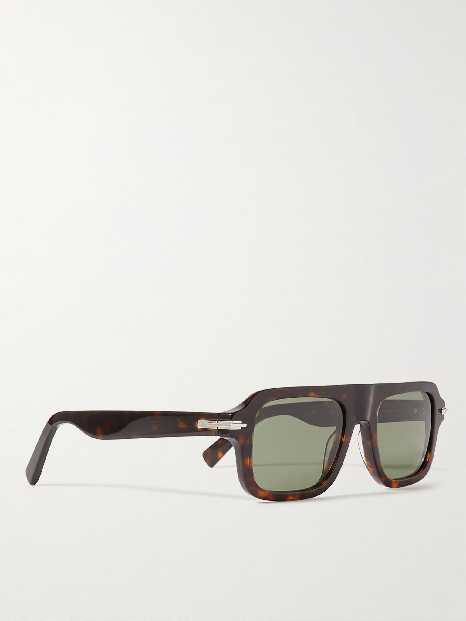 DiorBlackSuit N2I Square-Frame Tortoiseshell Acetate Sunglasses Tortoiseshell - 3