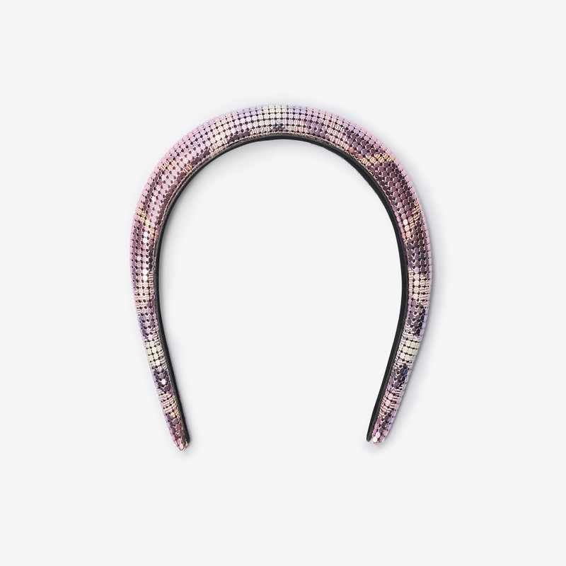 Check Mesh Headband 1