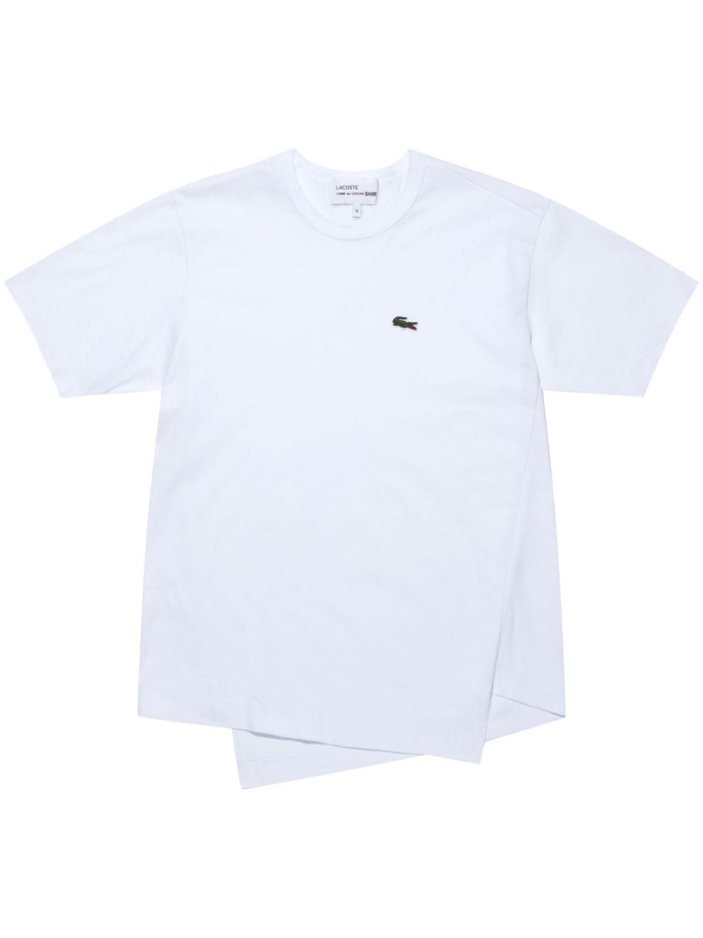 Comme Des Garcons T-shirt Bianco Uomo Dettaglio a Portafogli - 1