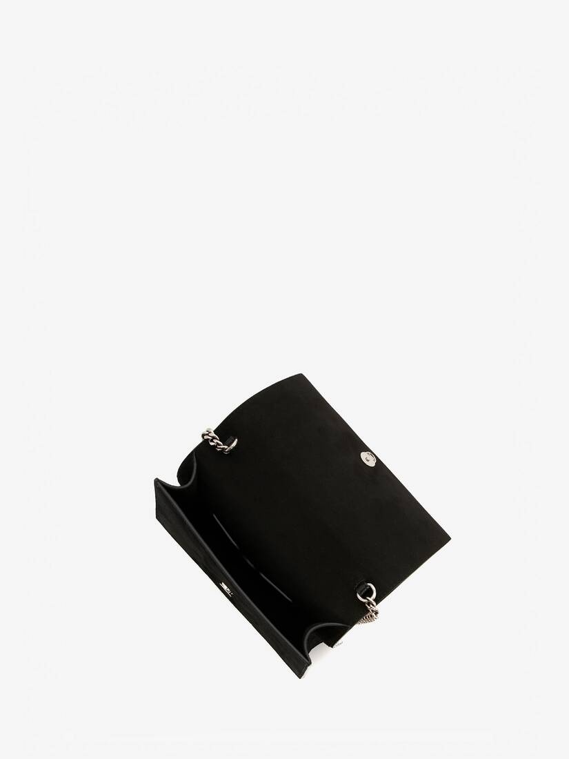 Small Skull Bag in Silver - 4