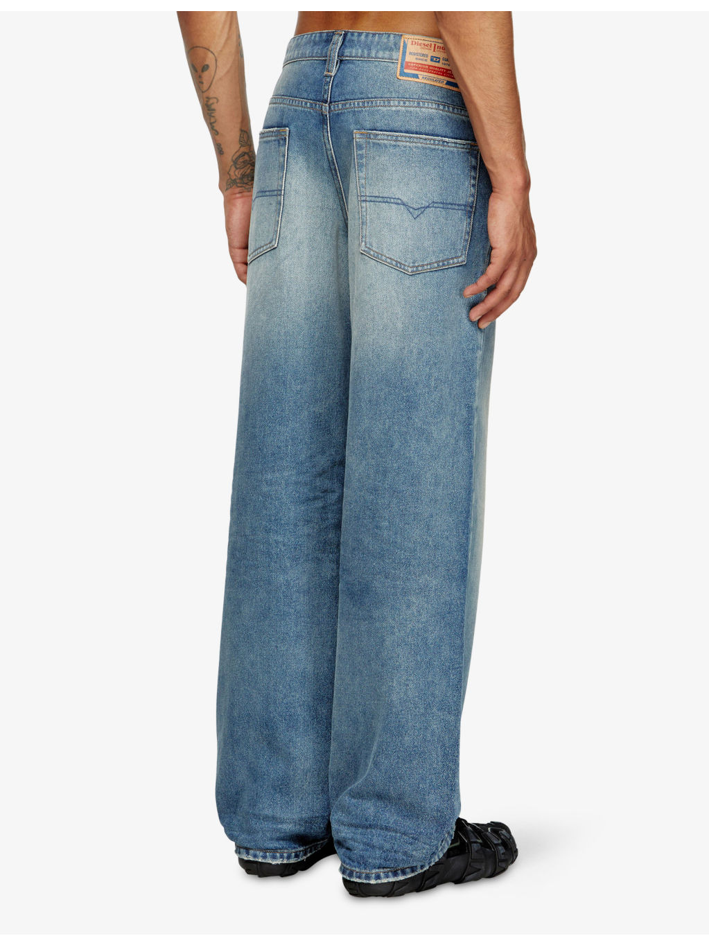 2001 D-Macro 0dbeb Relaxed Denim Jeans - 4