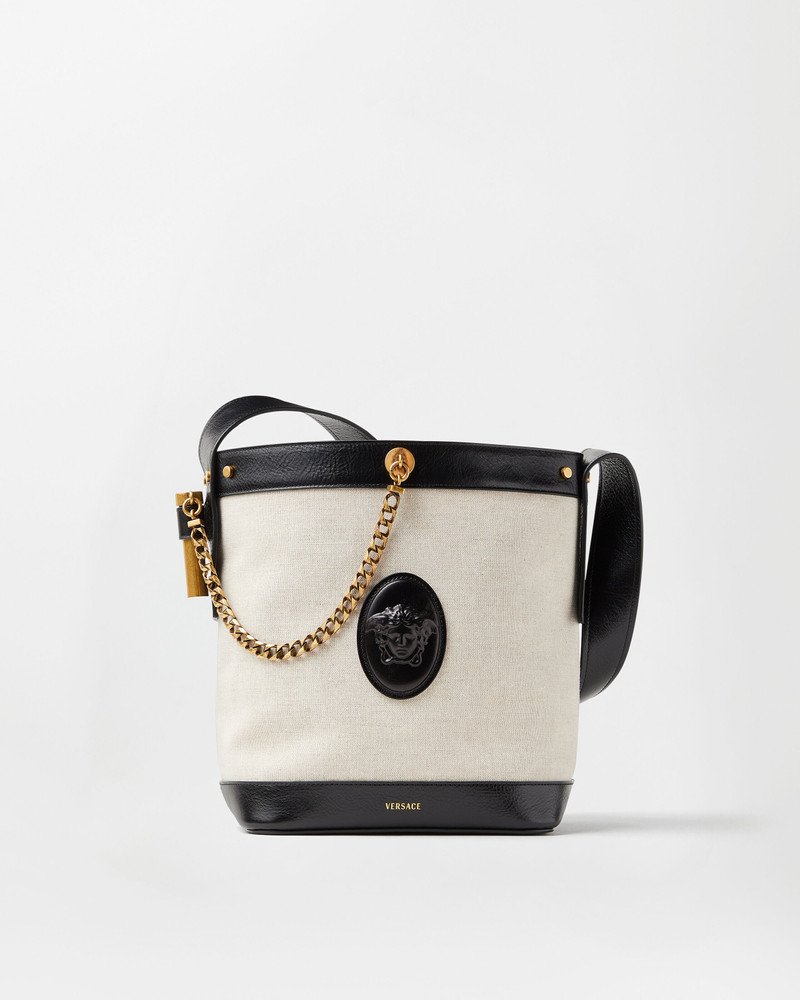 Pivot Small Canvas Bucket Bag 1