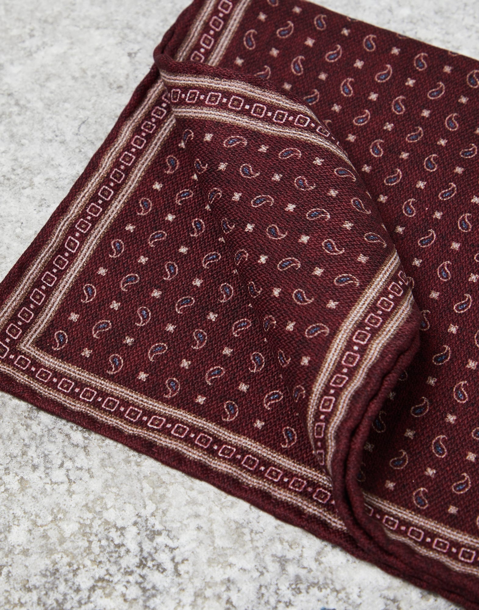 Double face silk pocket square - 2