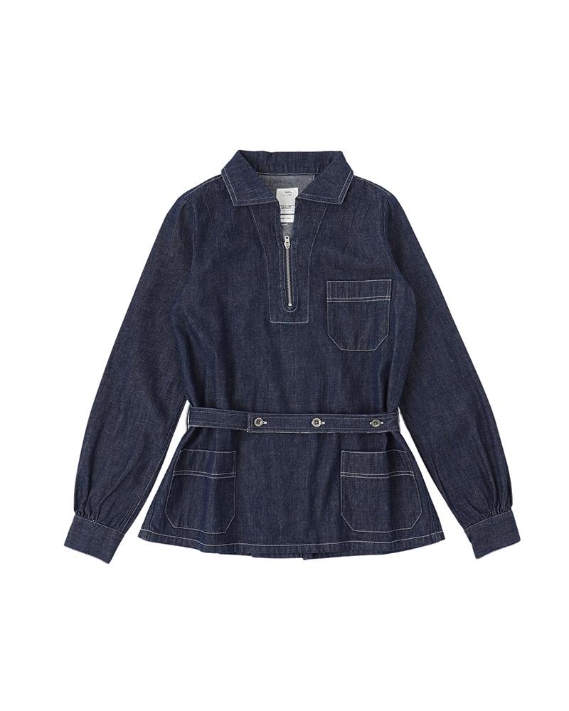SS CAMP SHIRT L/S N.D. INDIGO - 1