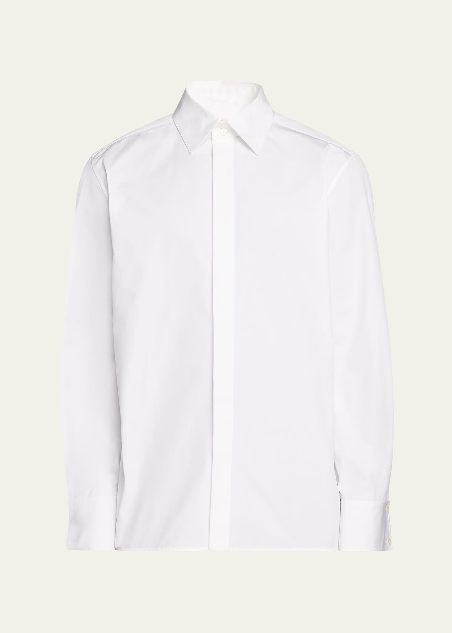 Men's Poplin Dress Shirt - 1