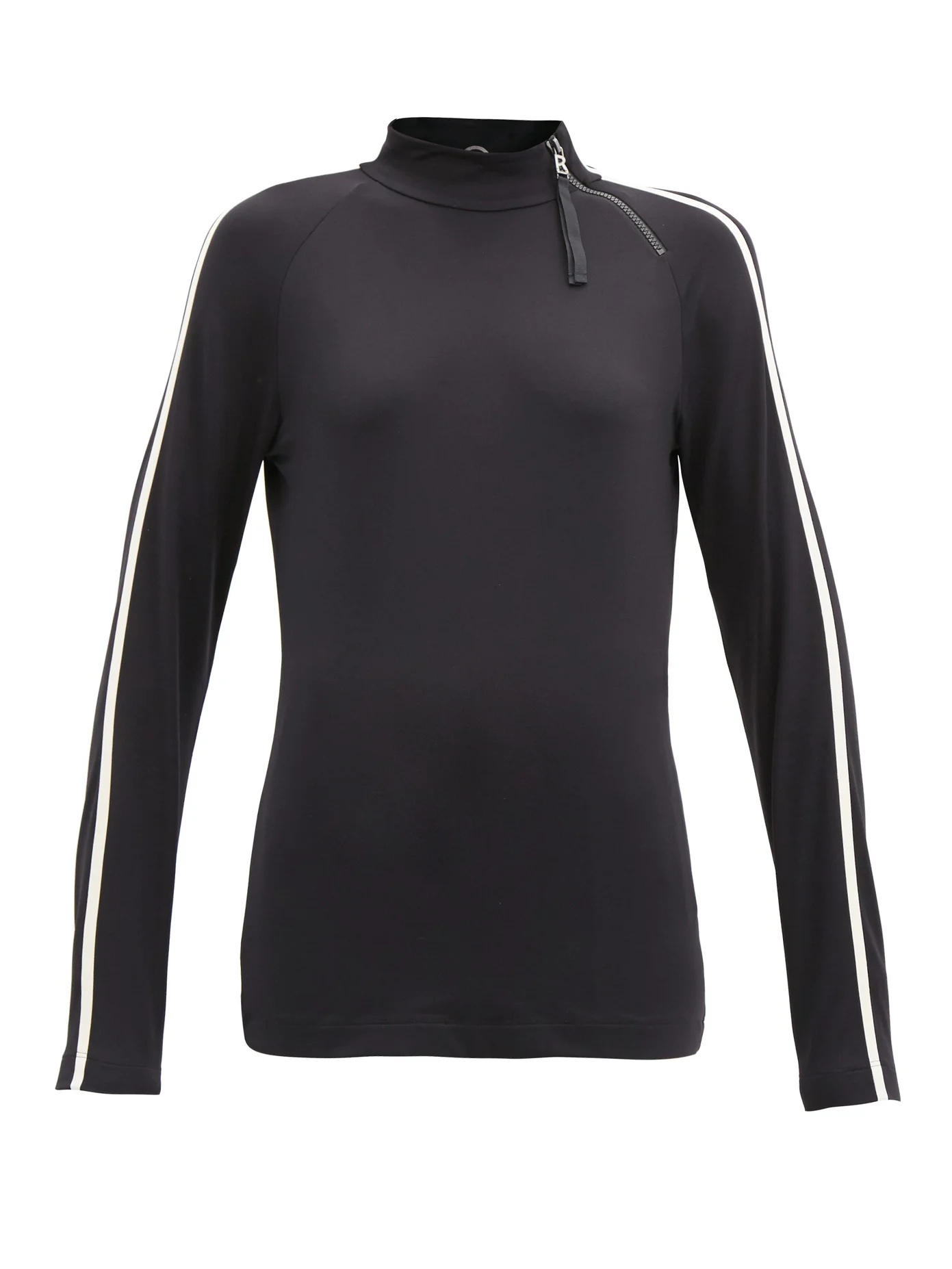 Airin side-zip long-sleeved thermal top - 1