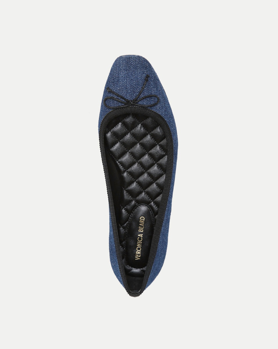 BEATRIX DENIM BALLET FLAT - 3