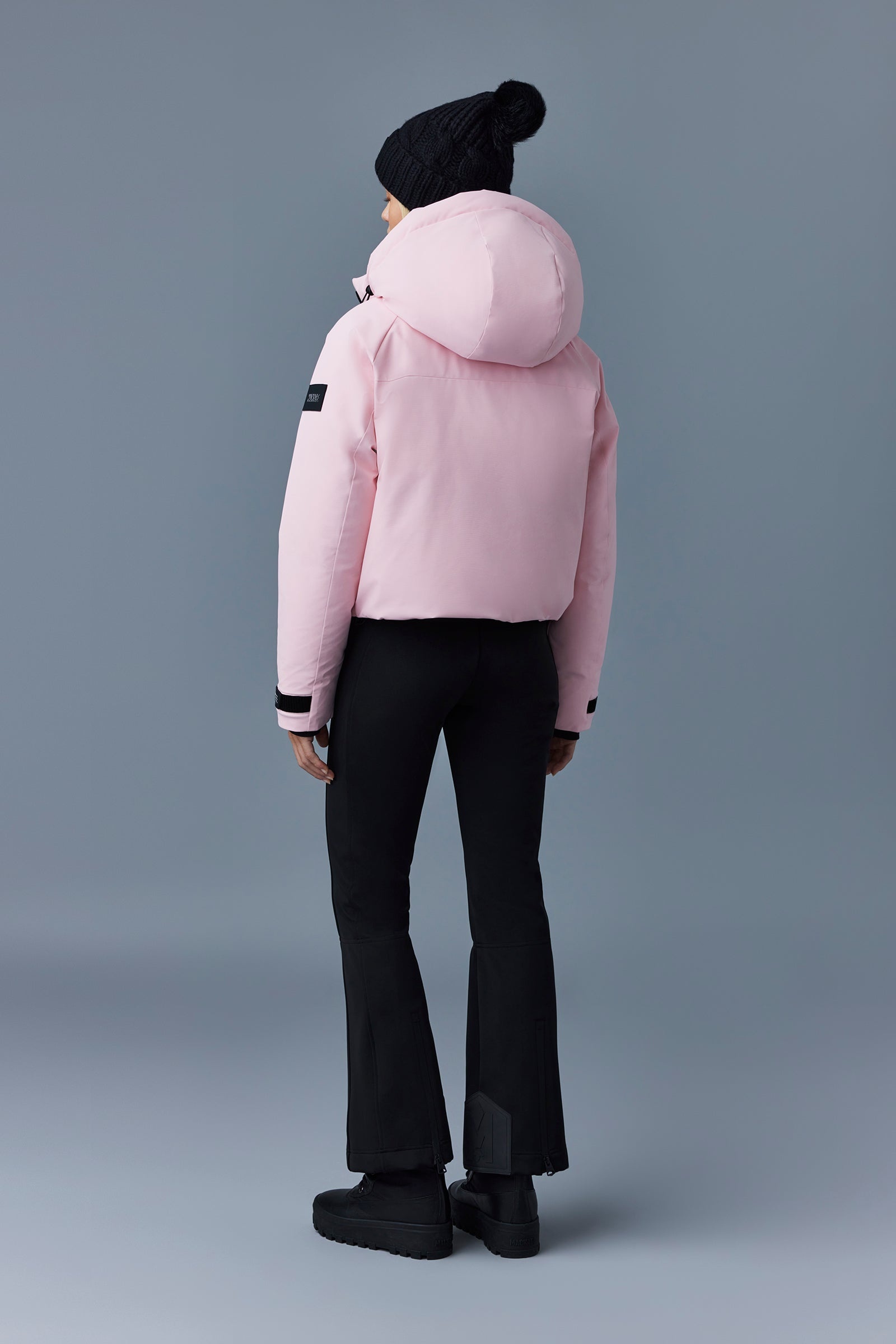 AMANDA Stretch down ski jacket with hood - 4