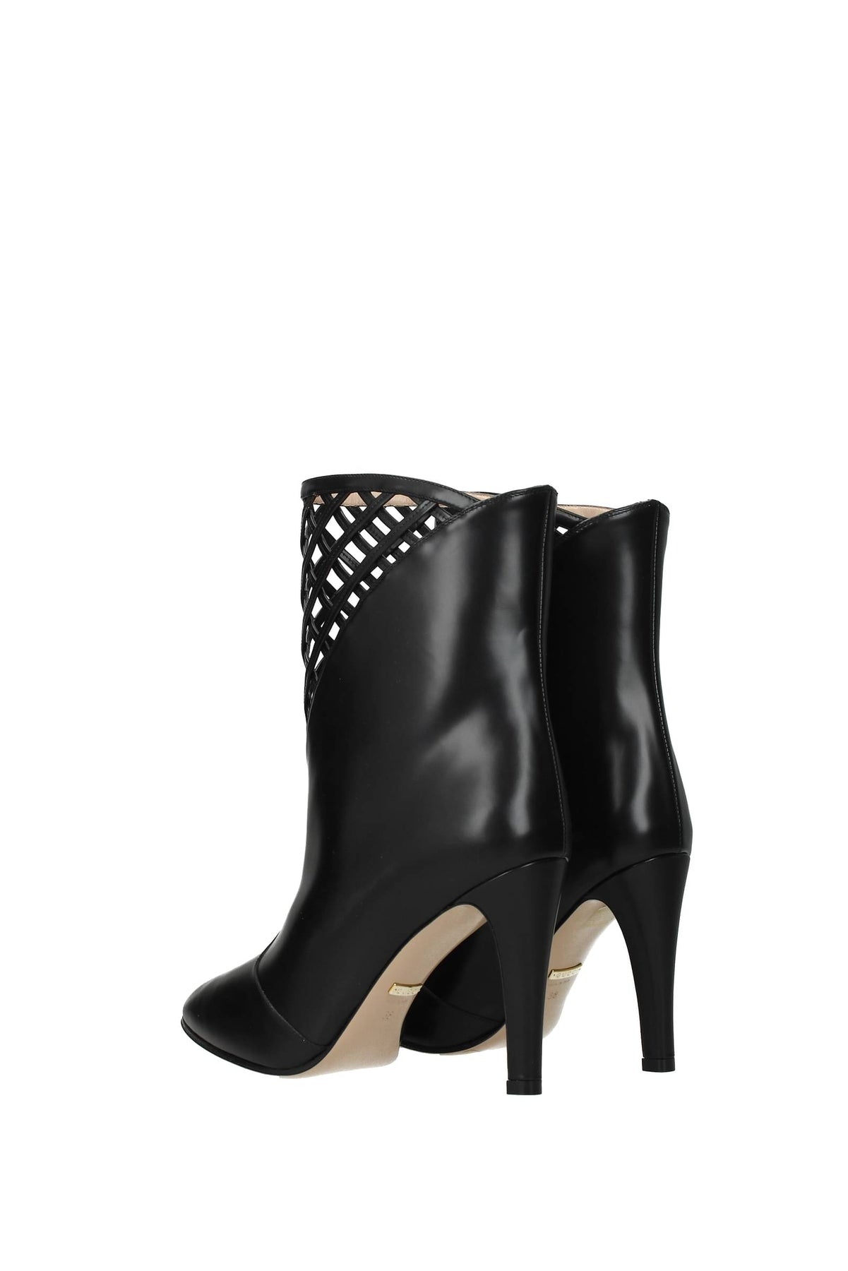Ankle boots Leather Black - 4