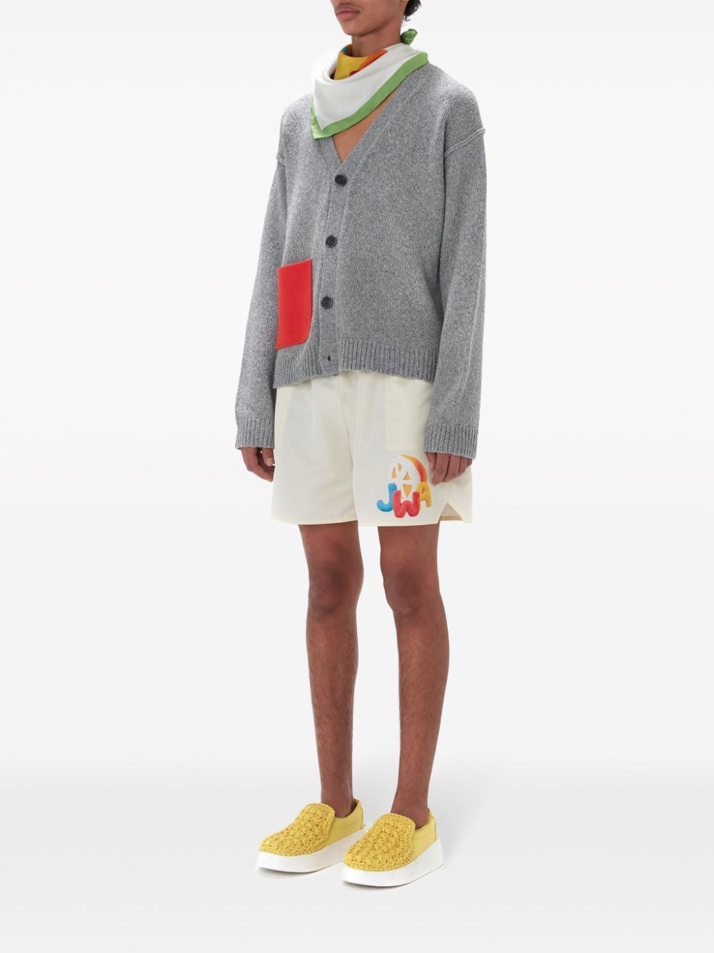 JWA CONTRAST POCKET CARDIGAN - 2