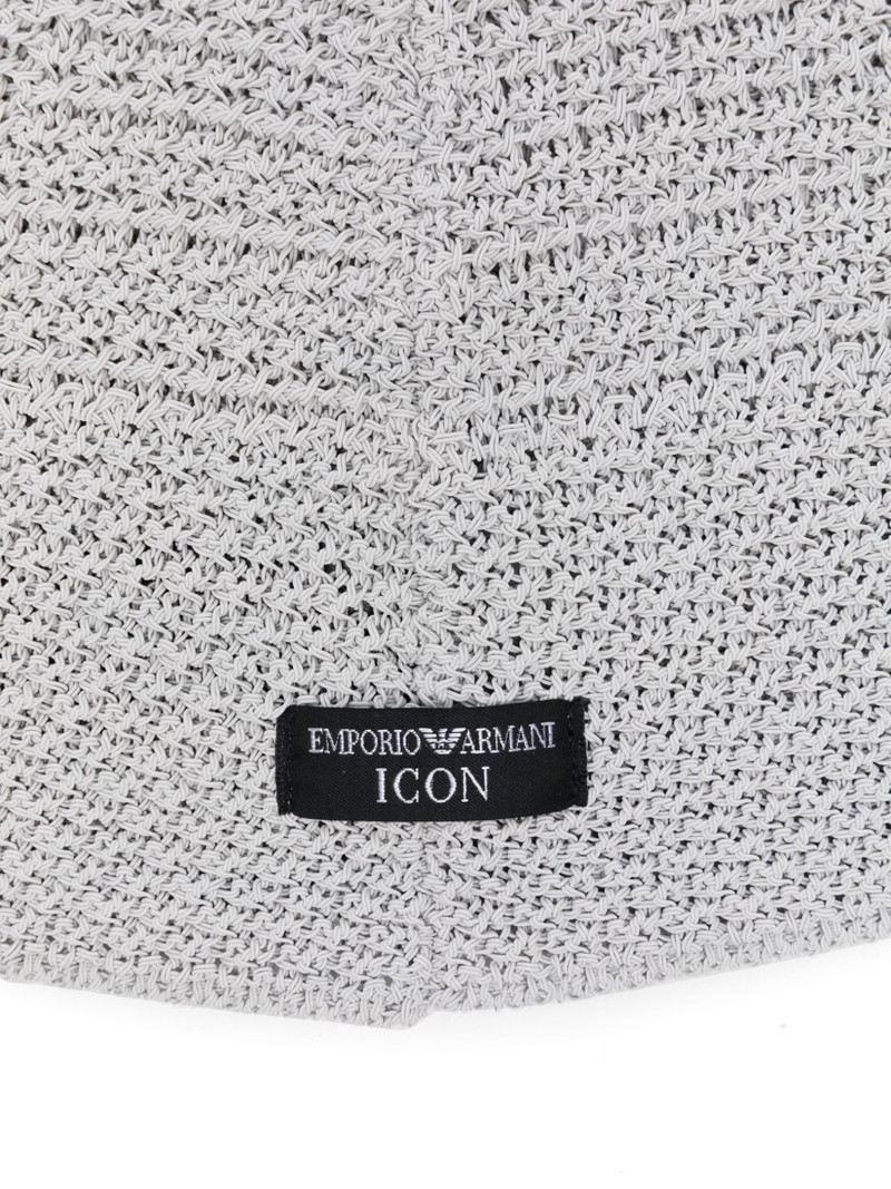 EMPORIO ARMANI knitted beanie hat outlook
