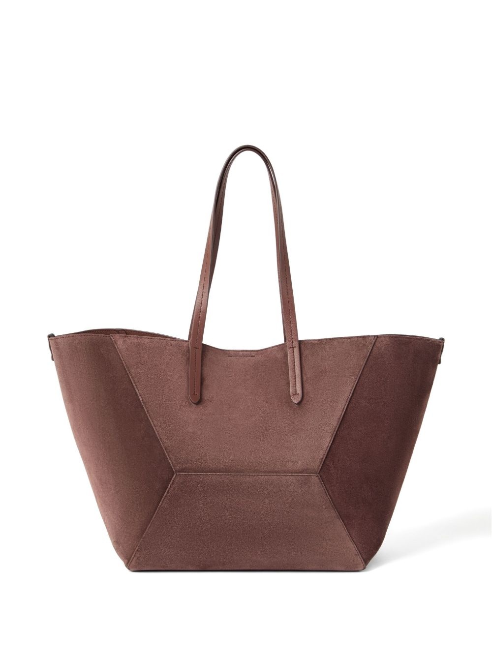 Duo suede tote bag - 3