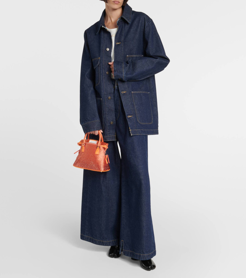 Maison Margiela 5AC Classique Micro satin shoulder bag outlook