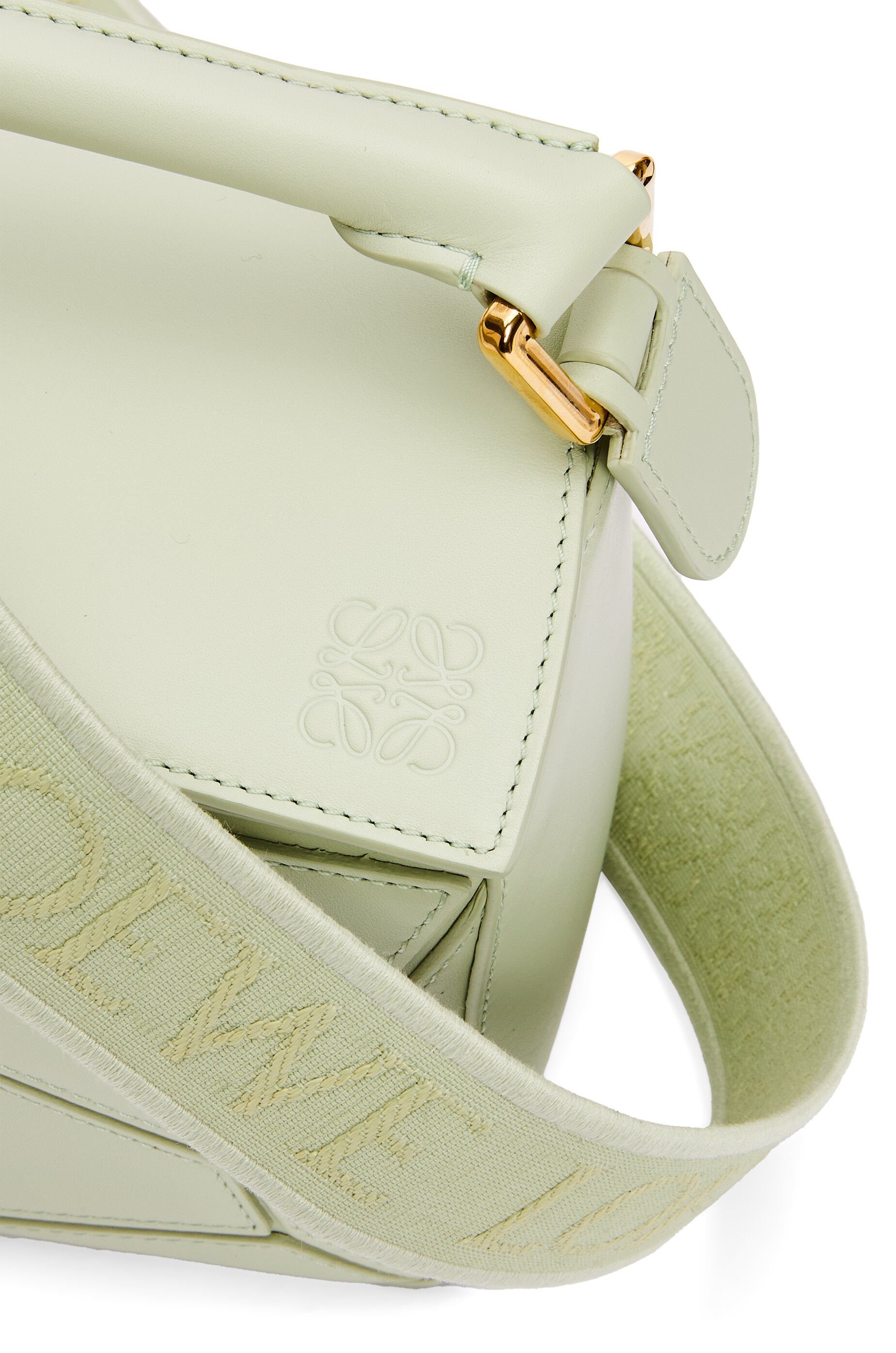 Small Puzzle bag in satin calfskin - 8