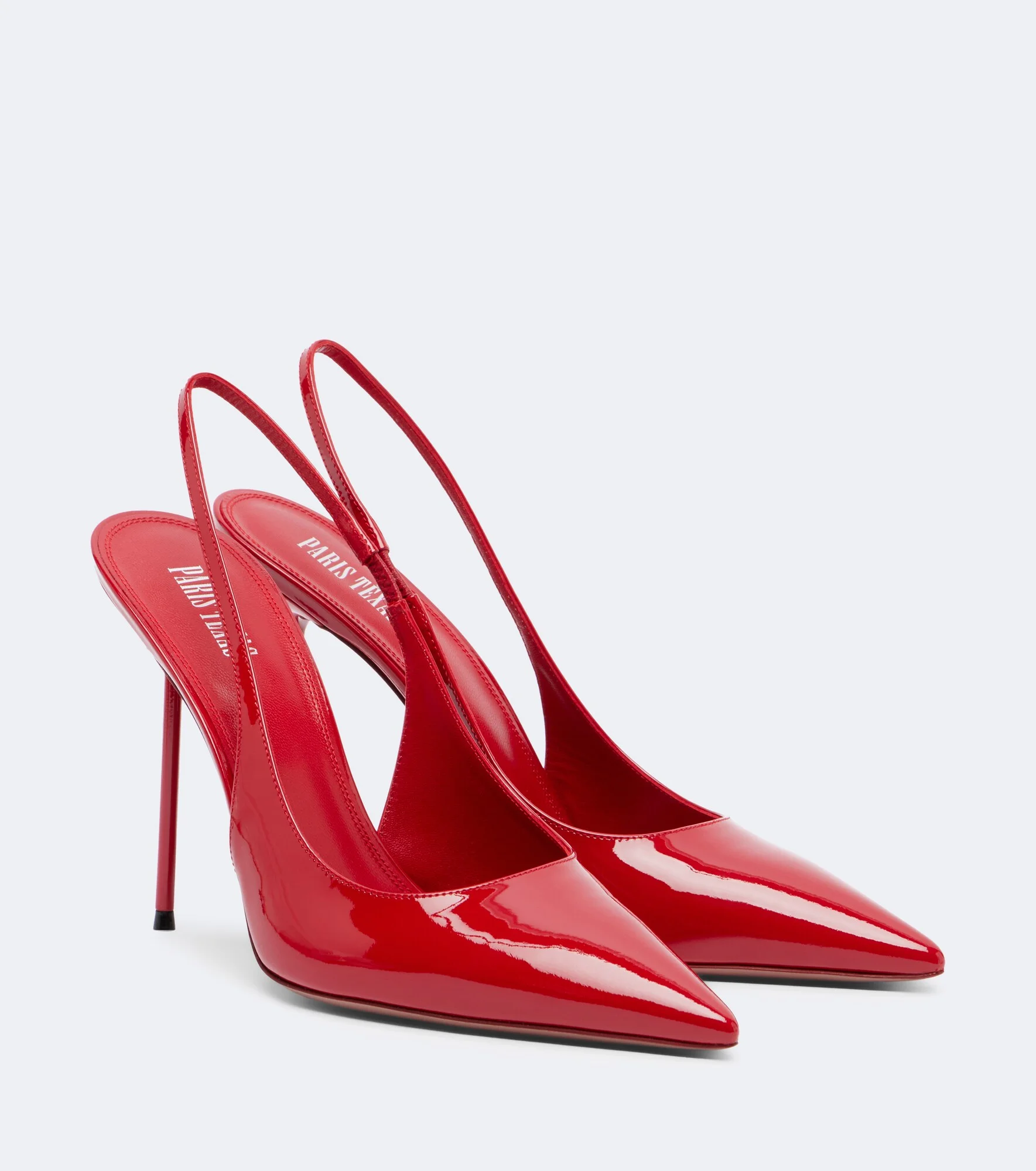 Lidia patent leather slingback pumps - 1
