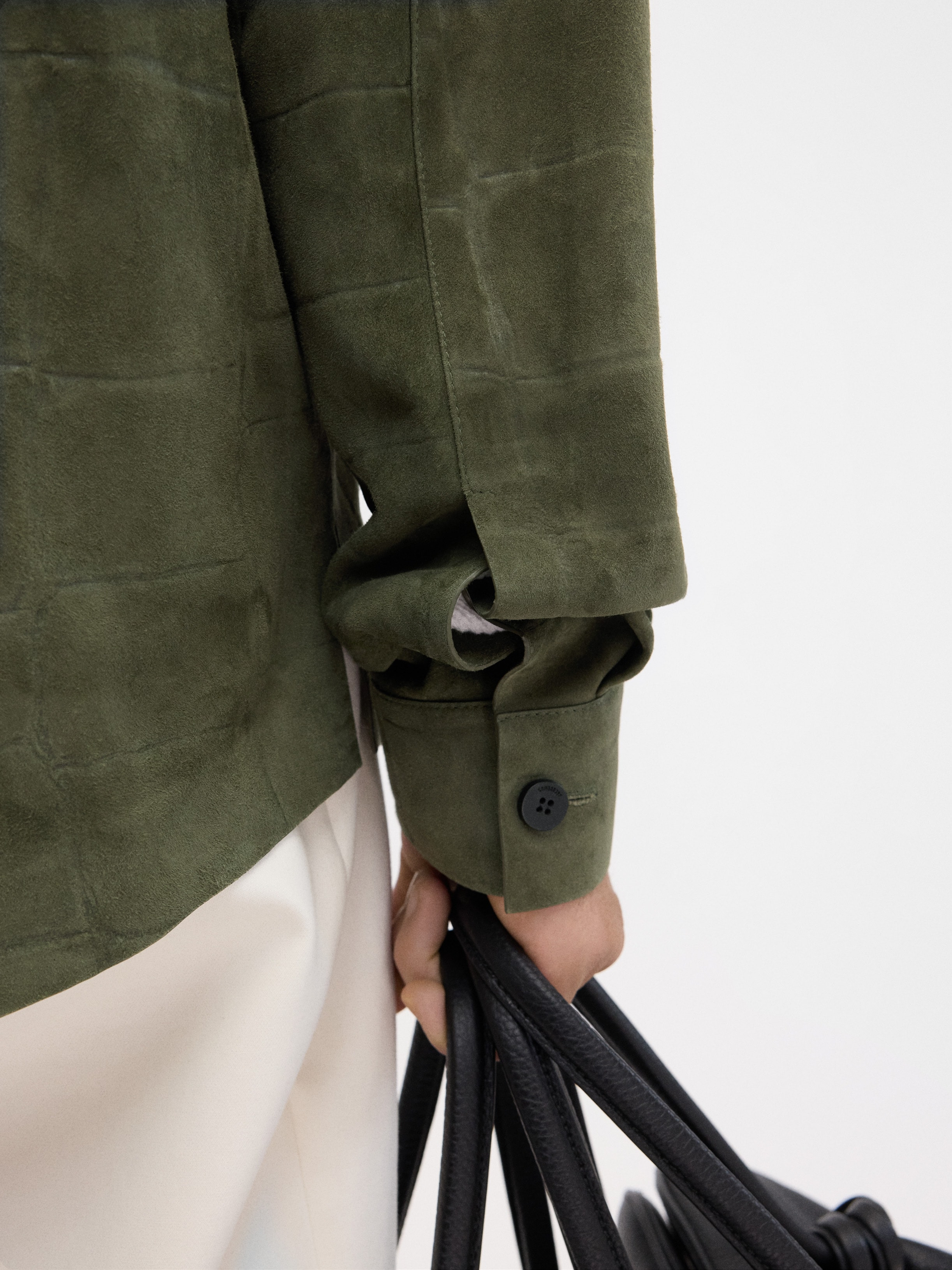 The Croco leather shirt - 7